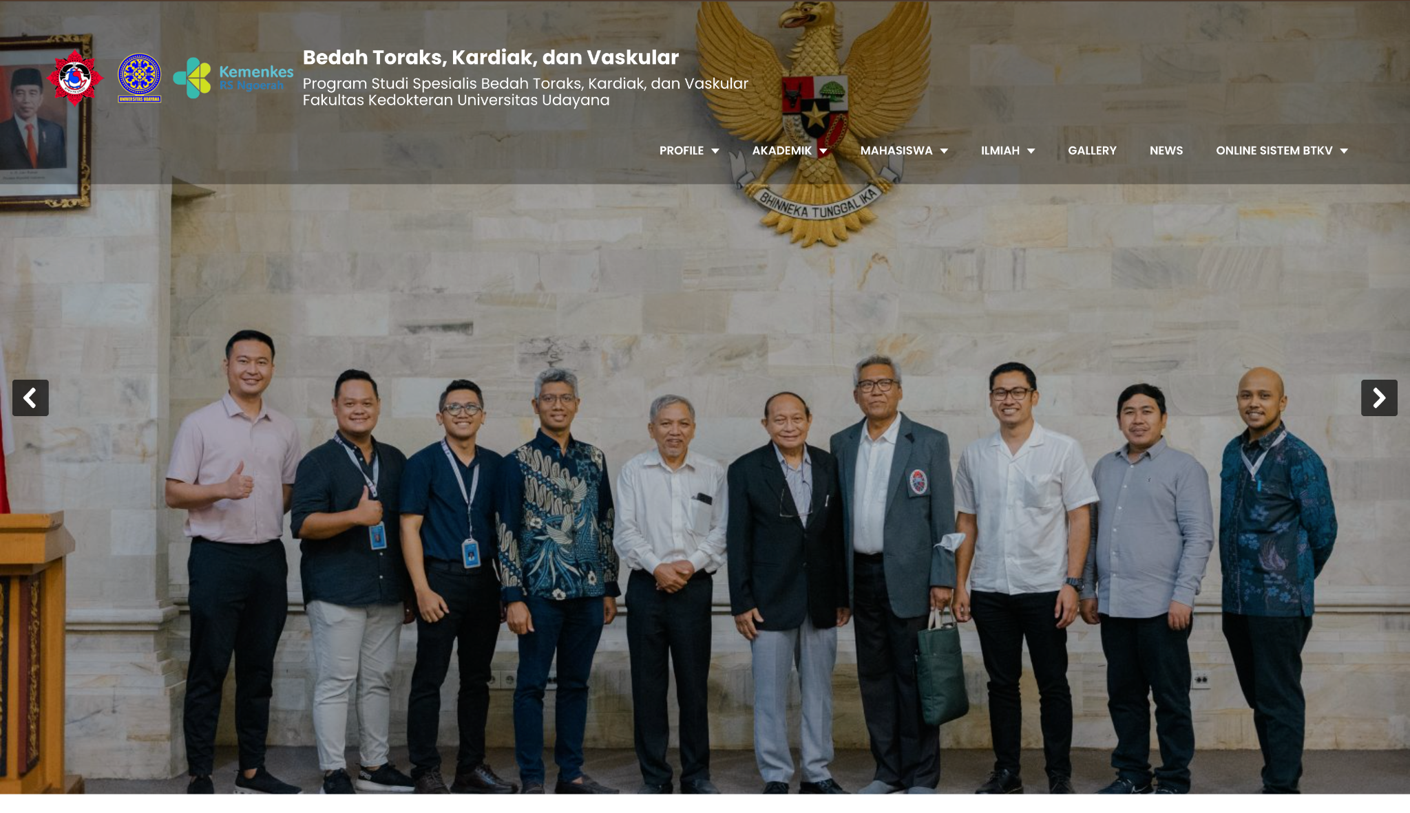 BTKV Udayana Corporate Website